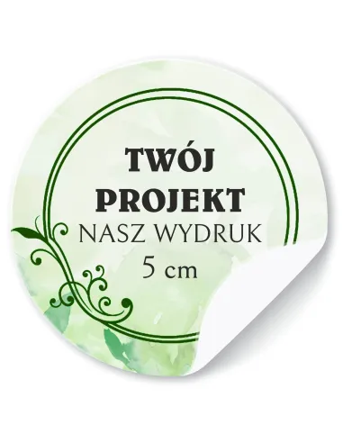 Naklejki z logo Firmy Etykiety Reklamowe z Twoim Nadrukiem