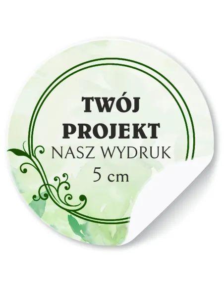 Naklejki z logo Firmy Etykiety Reklamowe z Twoim Nadrukiem