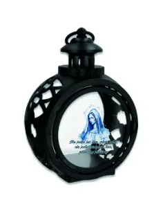 Latarenka Znicz Okrągły Personalizowany z Nadrukiem Twój