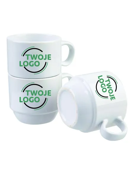 Filiżanka 170 ml z Nadrukiem z logo Reklamowy 25 sztuk
