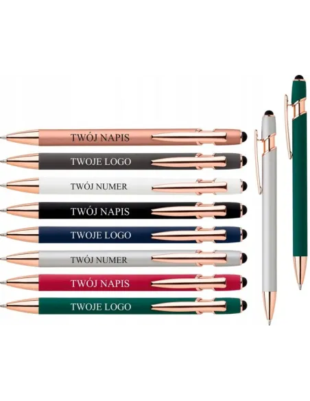 Długopisy Grawerowane Reklamowe 50 szt Twoim logo Twoje