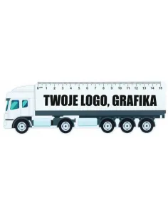 Linijka 15cm Ciężarówka Twoim logo Napisem Nadrukiem