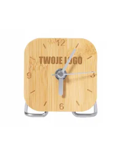 Grawerowany Zegar Biurkowy Firmowy 50 sztuk – Twoim logo