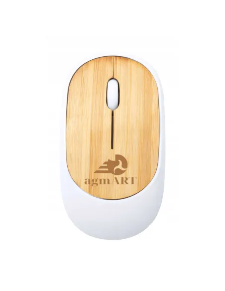 Grawerowana Bezprzewodowa Mysz Optyczna 50 sztuk – Twoim