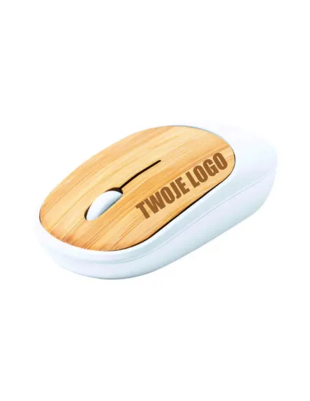 Grawerowana Bezprzewodowa Mysz Optyczna 25 sztuk – Twoim