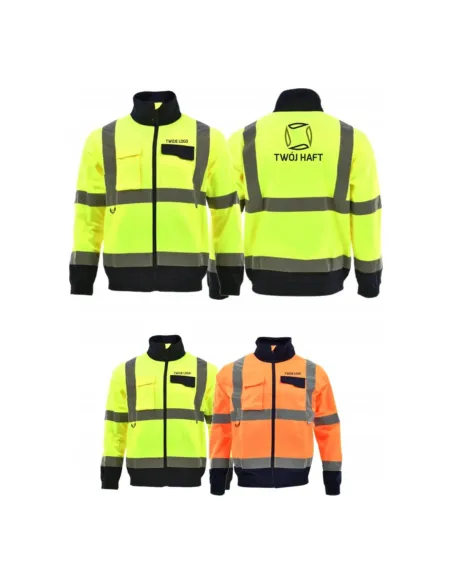 Bluza z Własnym Haftem 5 szt logo Odzież Robocza Firmowa