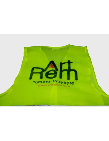 Kamizelki Odblaskowe z Nadrukiem z logo Reklamowy 1 szt