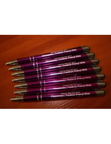 Długopisy Cosmo Reklama Nadruk z Nadrukiem z Grawerem