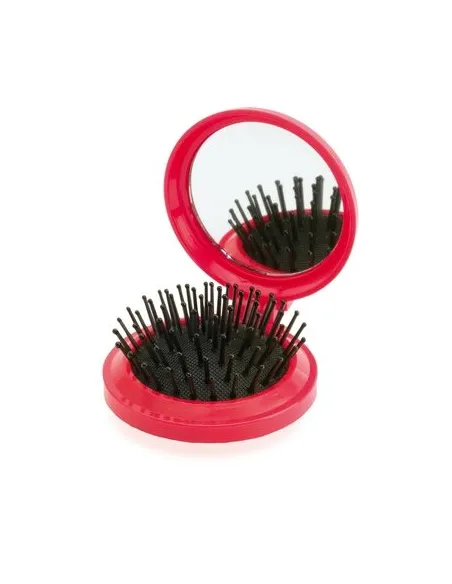 Kieszonkowa Szczotka i Lusterko Reklamowe Nadrukiem UV logo