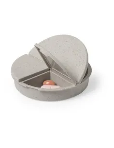 Bambusowy Pojemnik Reklamowy na Tabletki z Grafiką