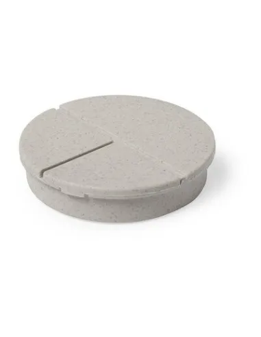 Bambusowy Pojemnik Reklamowy na Tabletki z Drukowany