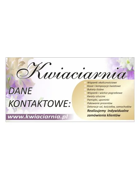 Baner Reklamowy Gotowe Wzory Banerów – Z Nadrukiem