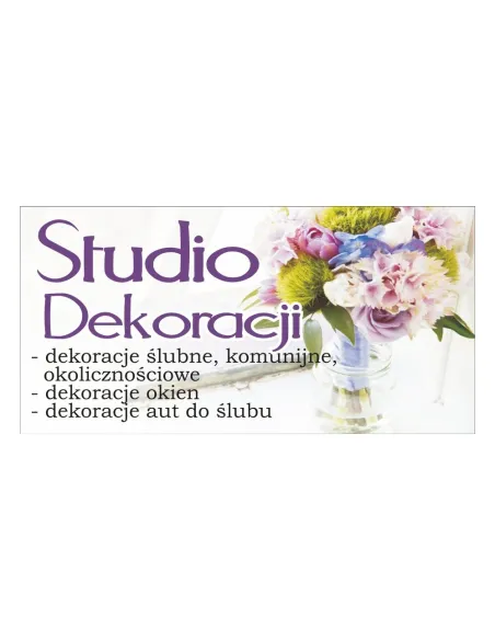 Baner Reklamowy Gotowe Wzory Banerów – Studio Dekoracji