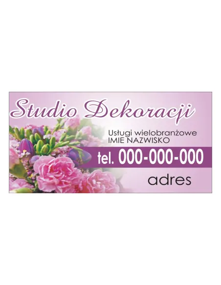 Baner – Studio Dekoracji Reklamowy Gotowe Wzory Banerów