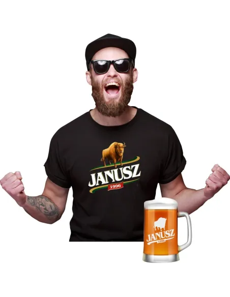 Koszulka + Kufel Prezent na Urodziny 30 40 50 60 Prezent