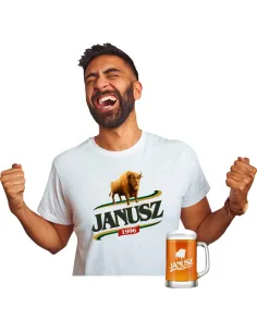 Koszulka + Kufel Prezent na Urodziny 30 40 50 60 z Grawerem