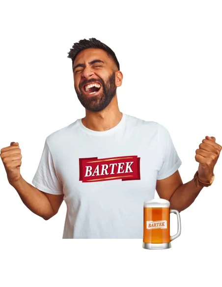 Koszulka + Kufel Prezent na Urodziny 30 40 50 60 Śmieszny