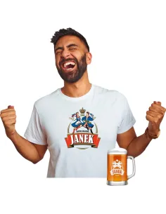 Koszulka + Kufel Prezent na Urodziny 30 40 Okolicznościowy