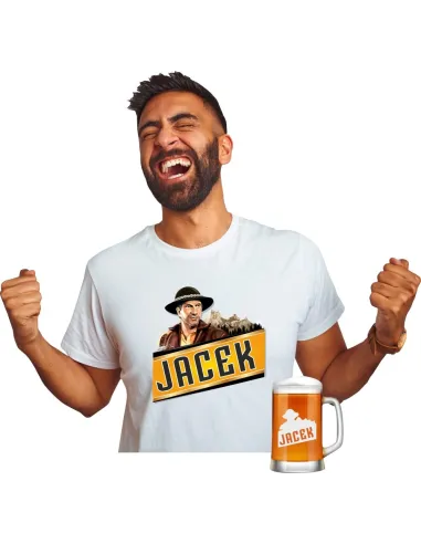 Koszulka + Kufel Prezent na Urodziny 30 40 50 dla Bliskich