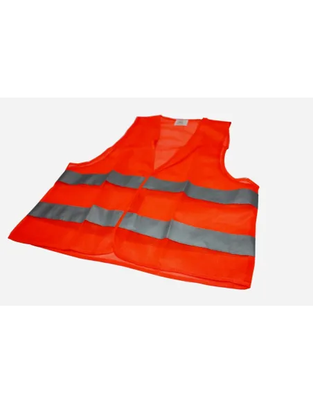 Kamizelki Odblaskowe z Nadrukiem – Tył/przód 50 szt