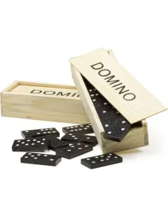 Domino Gra Reklamowa z Nadrukiem UV logo 50 szt z Haftem