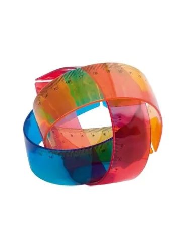 Elastyczna Linijka Reklamowa Nadrukiem UV logo 100 szt