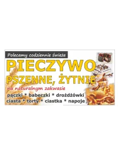 Baner Reklamowy Gotowe Wzory Banerów – Pieczywo Pszenne