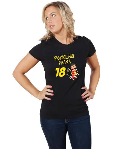 Koszulka Personalizowany z Nadrukiem na Prezent na Urodziny