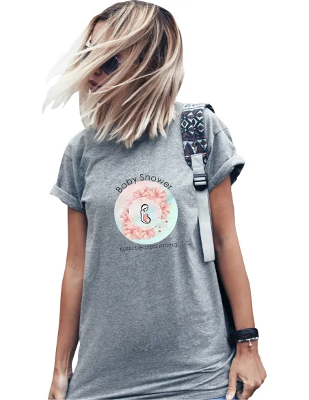 Koszulka Imieniem Prezent Mamy Baby Shower Prezent dla Mamy