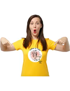 Koszulka Imieniem Nadruk Napis Mamy Dziecko dla Mamy