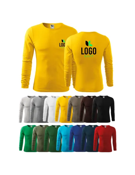 Koszulka Męska Własnym Haftem Nadrukiem logo x5 z Nadrukiem