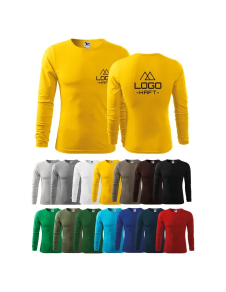 Koszulka – Męska Własnym Haftem Nadrukiem logo z Nadrukiem