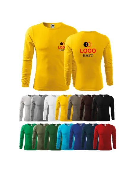 Koszulka – Męska Własnym Haftem Nadrukiem logo na Prezent