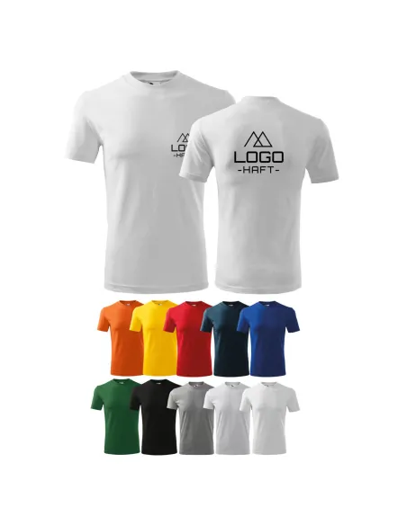 Koszulki Firmowe z Nadrukiem Haftem logo Tekst x10 z Grafiką