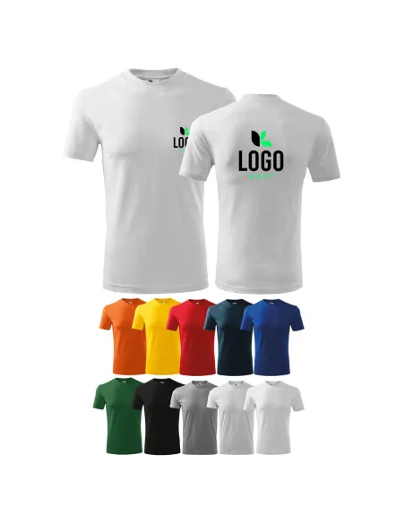 Koszulka Koszulki T Shirt Nadrukiem Haftem logo z Nadrukiem