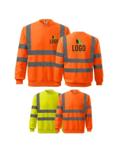 Bluza BHP Odblaskowa Robocza Personalizowany z Haftem