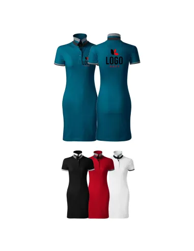Sukienka Polo Dress Up Personalizowany z Nadrukiem