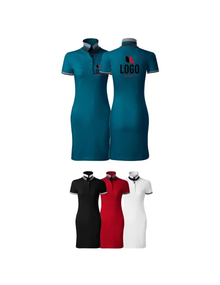 Sukienka Polo Dress Up Personalizowany z Nadrukiem