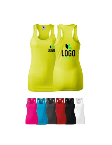 Damski Bezrękawnik Firmowy Personalizowany z Haftem