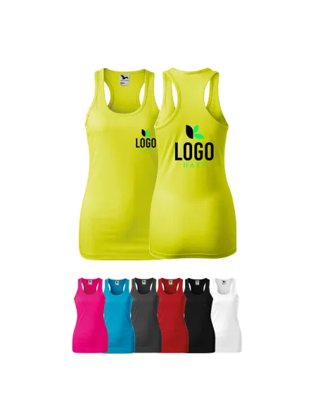 Damski Bezrękawnik Firmowy Personalizowany z Haftem