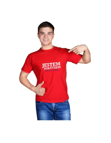 Koszulka z Nadrukiem Prezent Jestem Sołtysem na Prezent