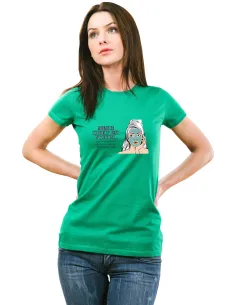 Koszulka z Nadrukiem Miejsce Kobiety Jest w Kuchni