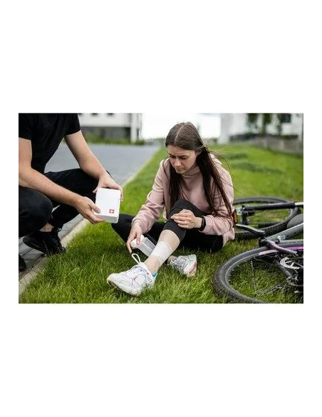 Apteczka w Plastikowym Opakowaniu 64 El. Nadrukiem UV logo