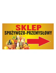 Baner Reklamowy Gotowe Wzory Banerów – Sklep Spożywczo