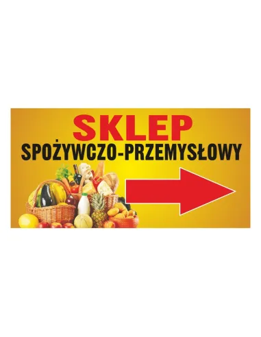 Baner Reklamowy Gotowe Wzory Banerów – Sklep Spożywczo