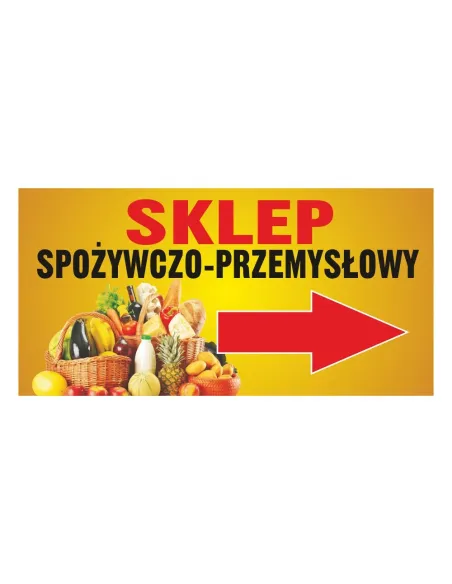 Baner Reklamowy Gotowe Wzory Banerów – Sklep Spożywczo
