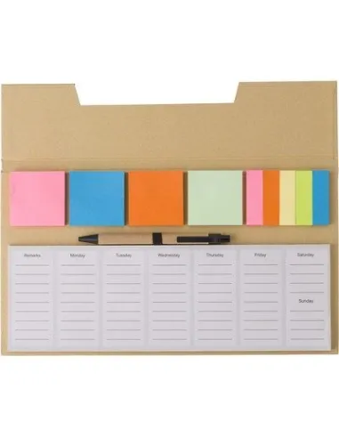 Zestaw Notatek Karteczki Samoprzylepne Nadrukiem logo