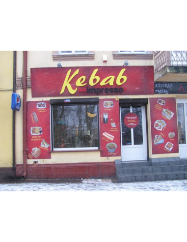 Pojedyncza Litera ze Styroduru 20 cm Wysokość Grubość