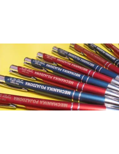 Ołówek, Touch Pen z Nadrukiem UV logo 25 szt z Haftem