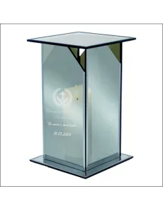 Ekskluzywny Lustrzany Szklany Znicz Personalizowany